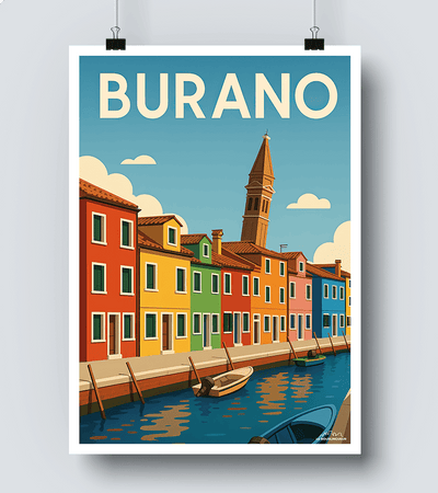 Affiche Burano