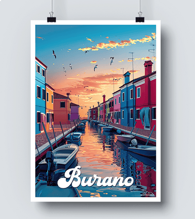 Affiche Burano