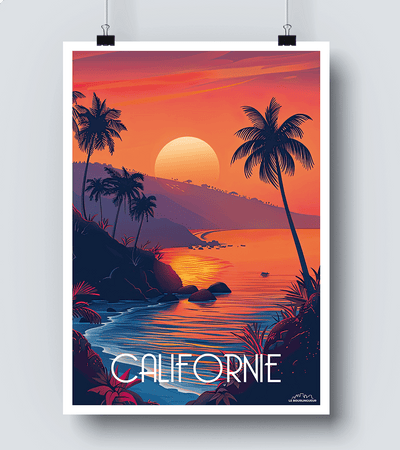 Affiche Californie
