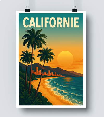 Affiche Californie