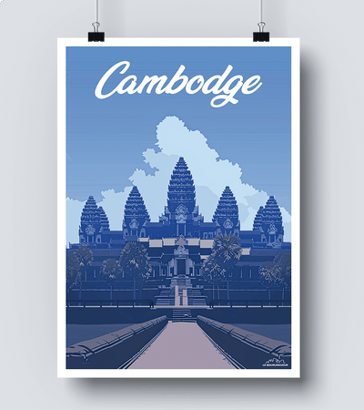 Affiche Cambodge