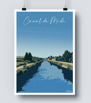 Affiche Canal du Midi
