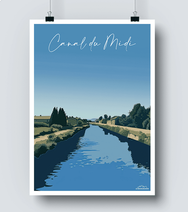 Affiche Canal du Midi