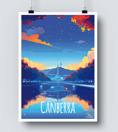 Affiche Canberra