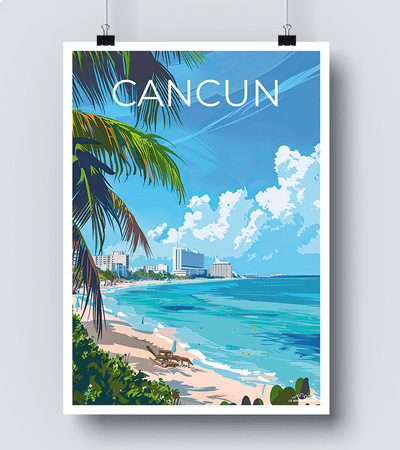 Affiche Cancun