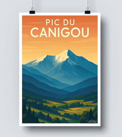 Affiche Le Pic du Canigou