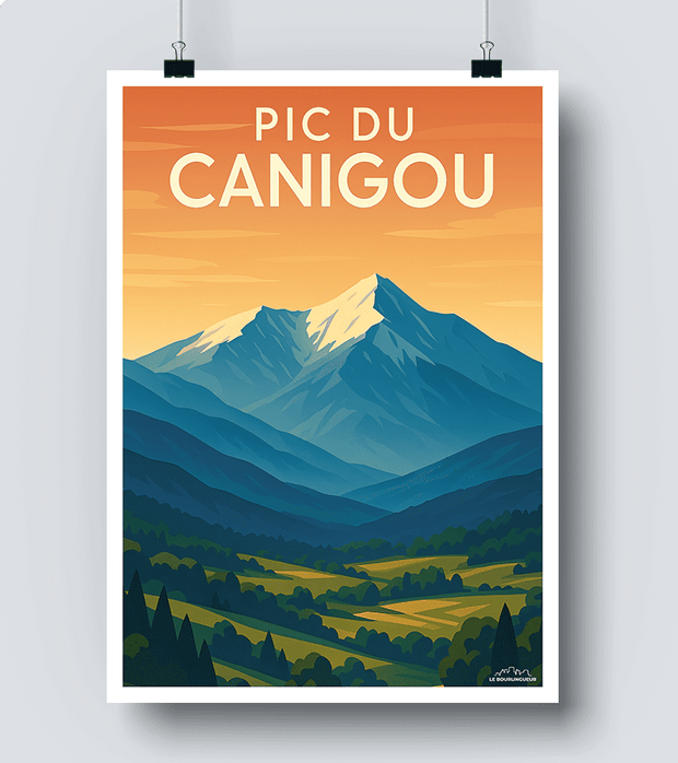 Affiche Le Pic du Canigou