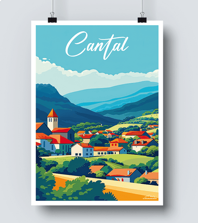 Affiche Cantal