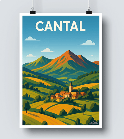 Affiche Cantal