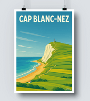 Affiche Cap Blanc-Nez