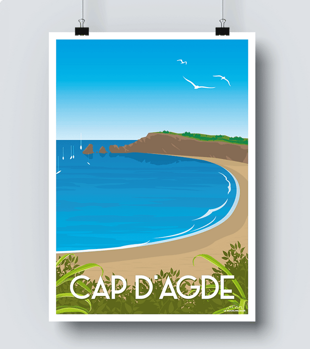 Affiche Cap d Agde