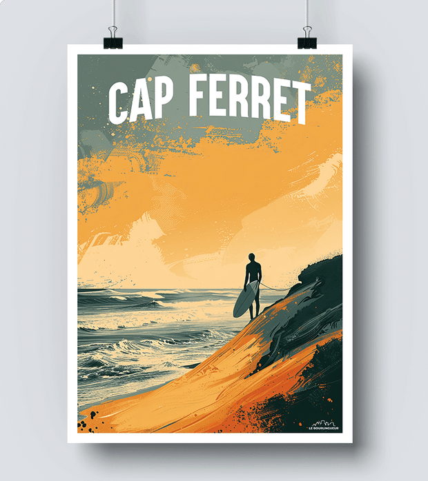 Affiche Surf Cap Ferret