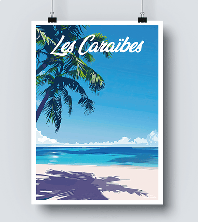 Affiche Les Caraïbes