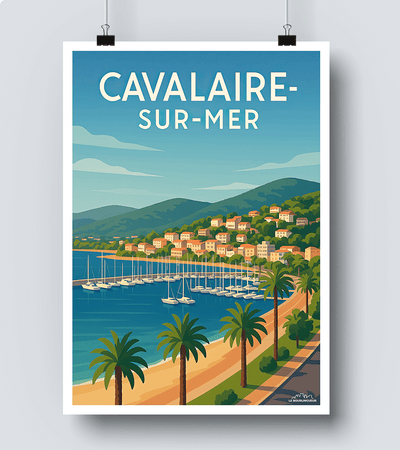 Affiche Cavalaire-sur-Mer