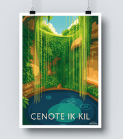 Affiche Cenote Ik Kil