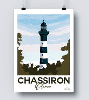 Phare france Affiche Affiche Phare de Chassiron sur l'Île d'Oléron