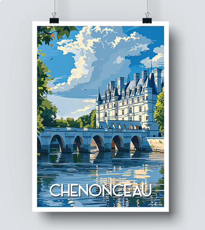 Affiche Chenonceau