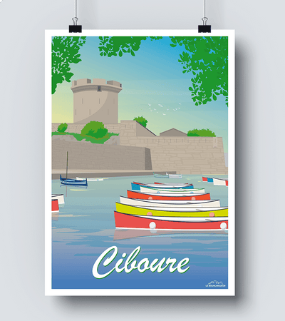 Affiche Ciboure