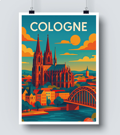 Affiche Cologne