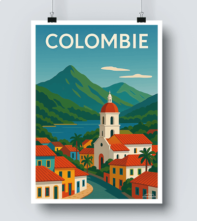 Affiche Colombie