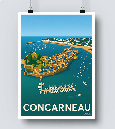 Affiche Ville de Concarneau