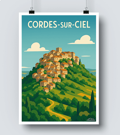 Affiche Cordes-sur-Ciel