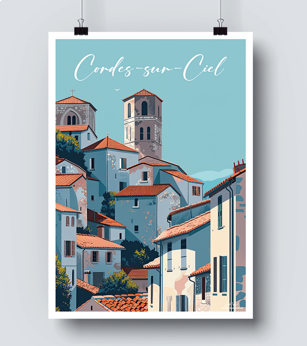 Affiche Cordes-sur-Ciel