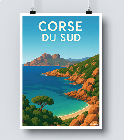 Affiche Corse du Sud