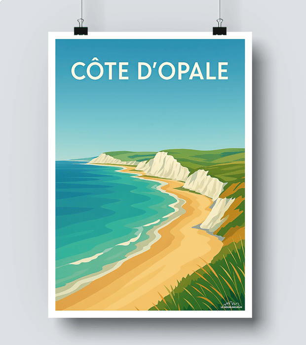 Affiche Côte d Opale