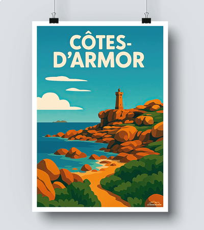 Affiche Cotes d Armor