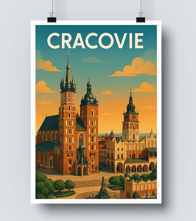 Affiche Cracovie