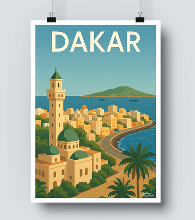 Affiche Dakar