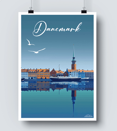Affiche Danemark