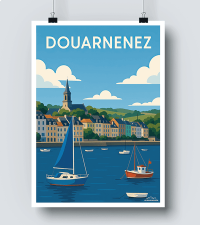 Affiche Douarnenez