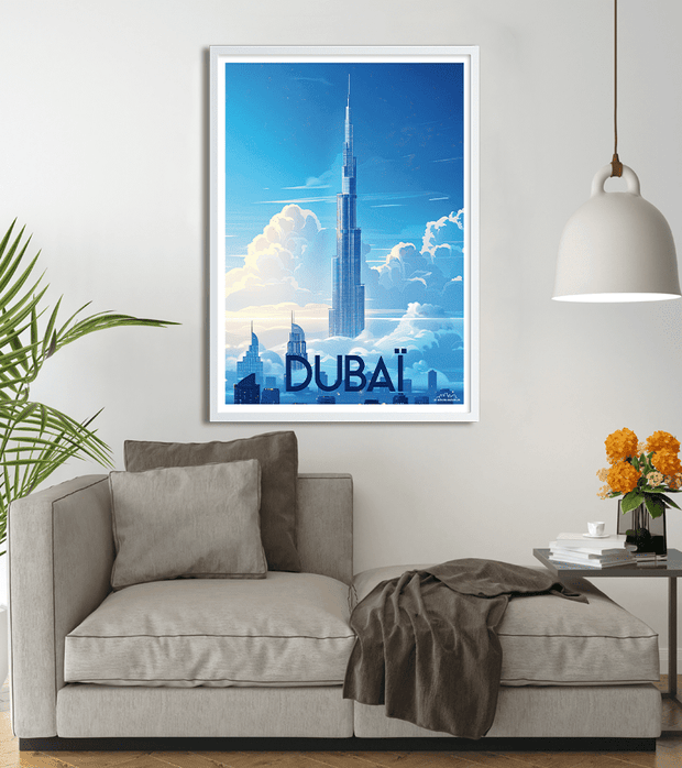 poster Dubaï Burj Khalifa