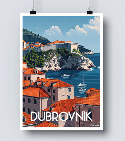 Affiche Dubrovnik