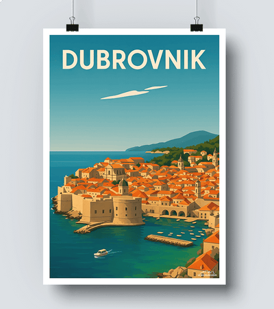 Affiche Dubrovnik