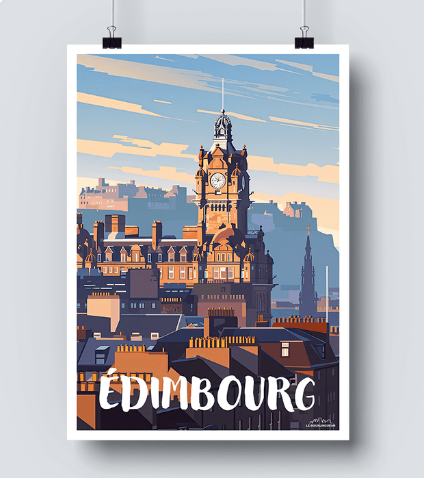 Affiche Edimbourg