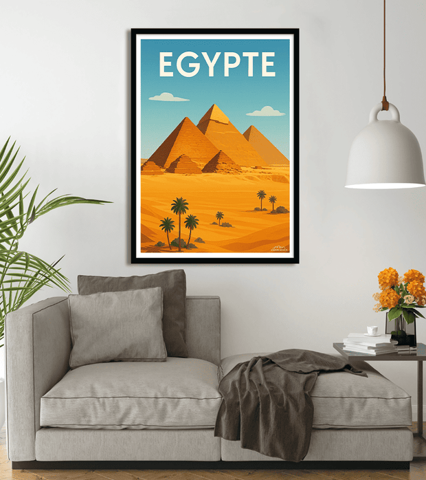 poster les Pyramides d Egypte