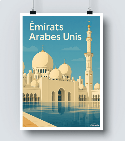 Affiche Emirats Arabes Unis