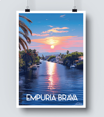 Affiche Empuria Brava