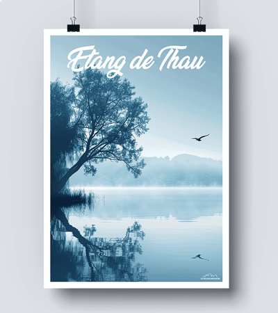 Affiche Etang de Thau