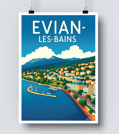 Affiche Evian