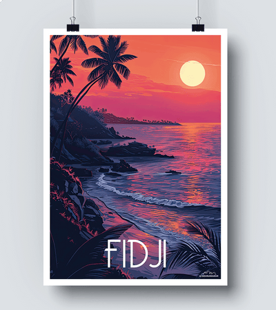 Affiche Fidji