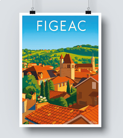 Affiche Figeac