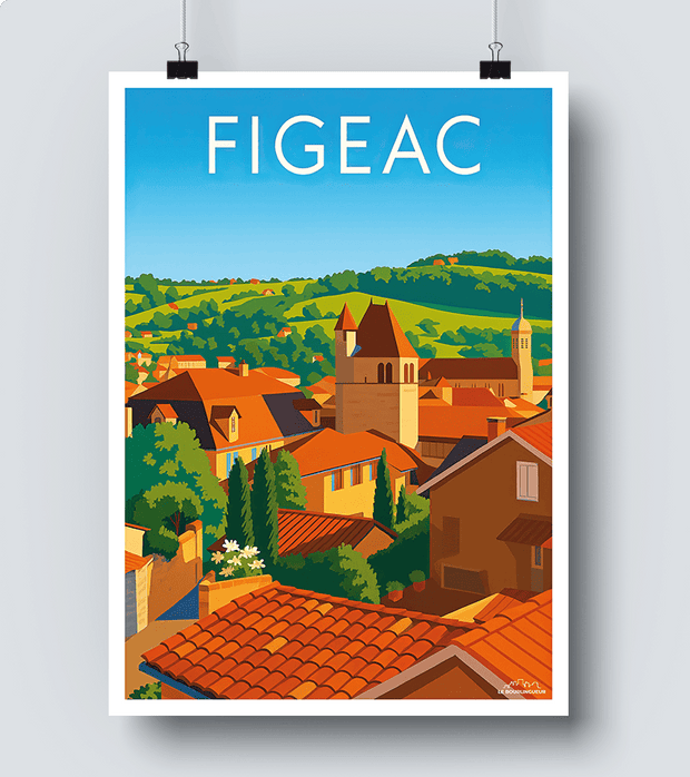 Affiche Figeac