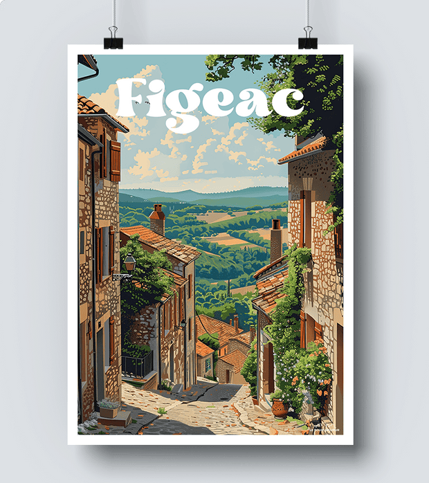 Affiche Figeac