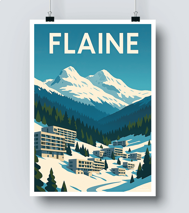 Affiche Flaine