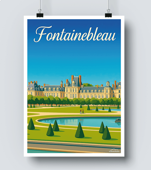 Affiche Fontainebleau