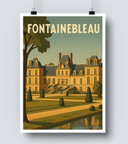 Affiche Fontainebleau